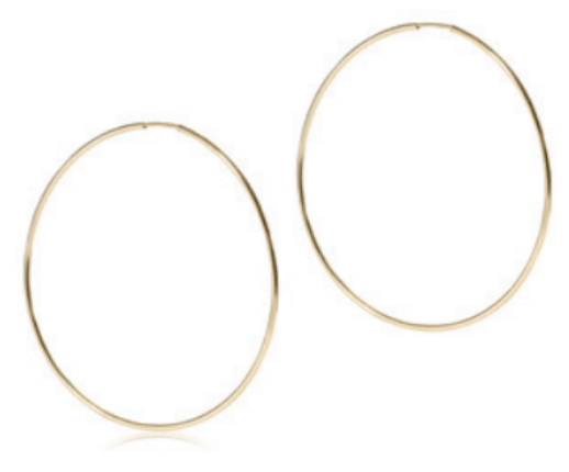Endless Gold 2" Hoop by enewton