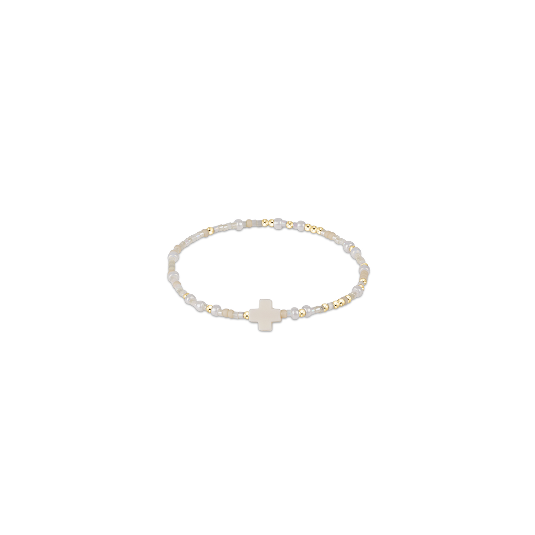 egirl Hope Unwritten Signature Cross Bracelet - Oh Snow You Didn't! by enewton