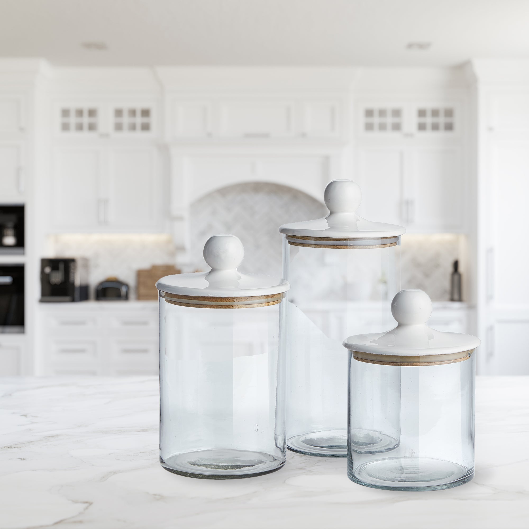 PETALUMA CANISTERS, SET OF 3 - view 3