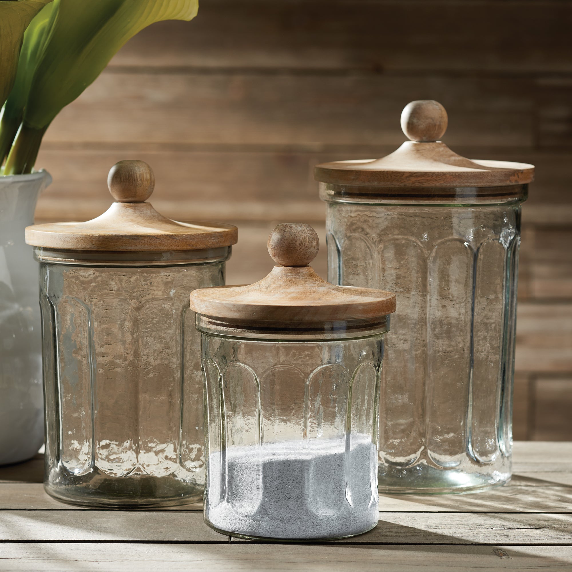OLIVE HILL CANISTERS, SET OF 3 - view 2