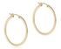 Round Gold 1.25" Hoop - Smooth by enewton