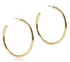 Round Gold 2" Post Hoop - 3mm - Smooth by enewton