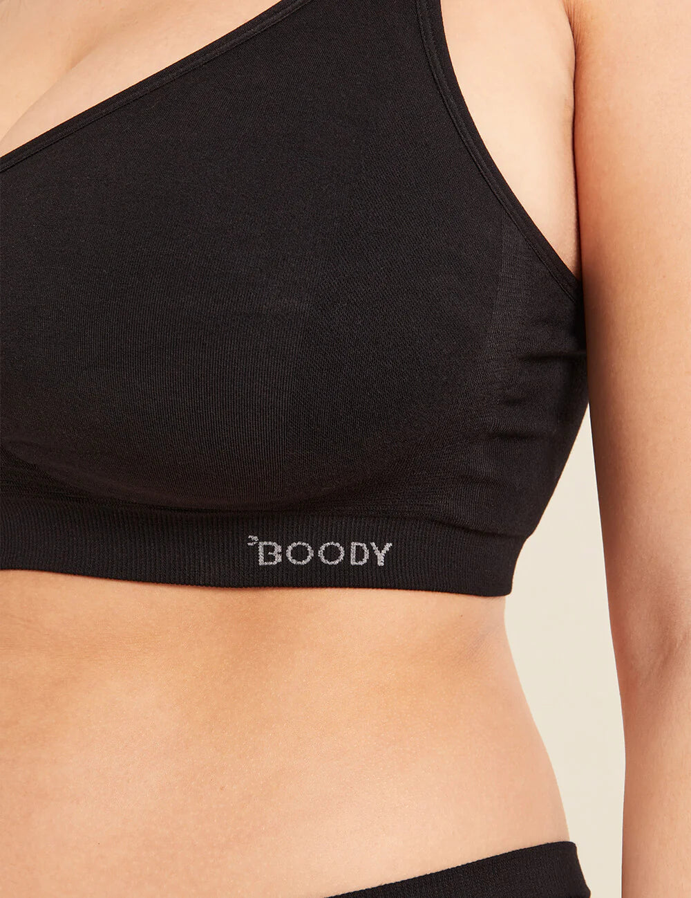 Full Bust Wireless Bra - Black BY BOODY - A. Dodson's