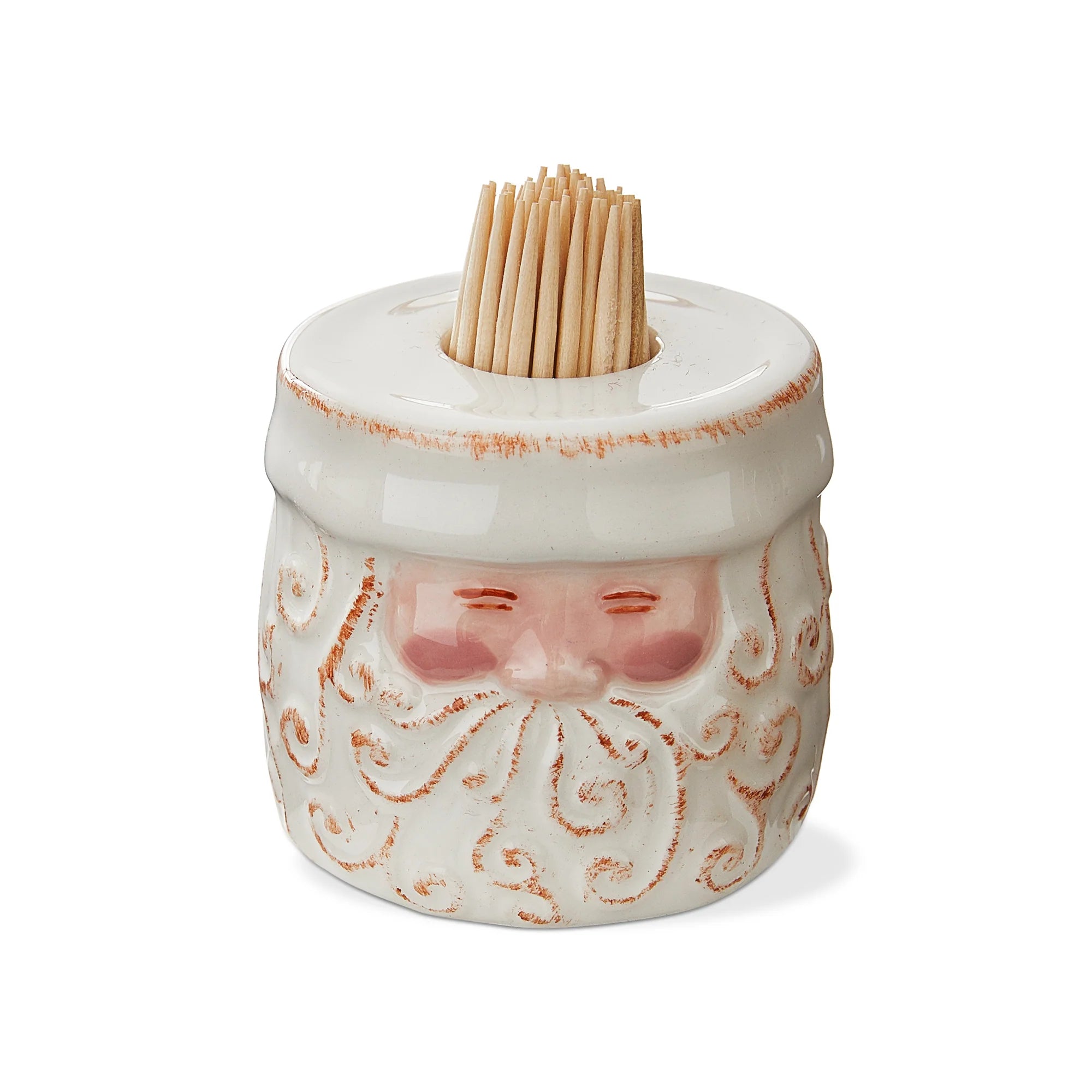Santa Toothpick Holder Set
