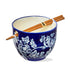 LISBON FLORAL NOODLE BOWL S/2