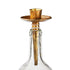Bottle Stopper Taper Hlder Antique Brass