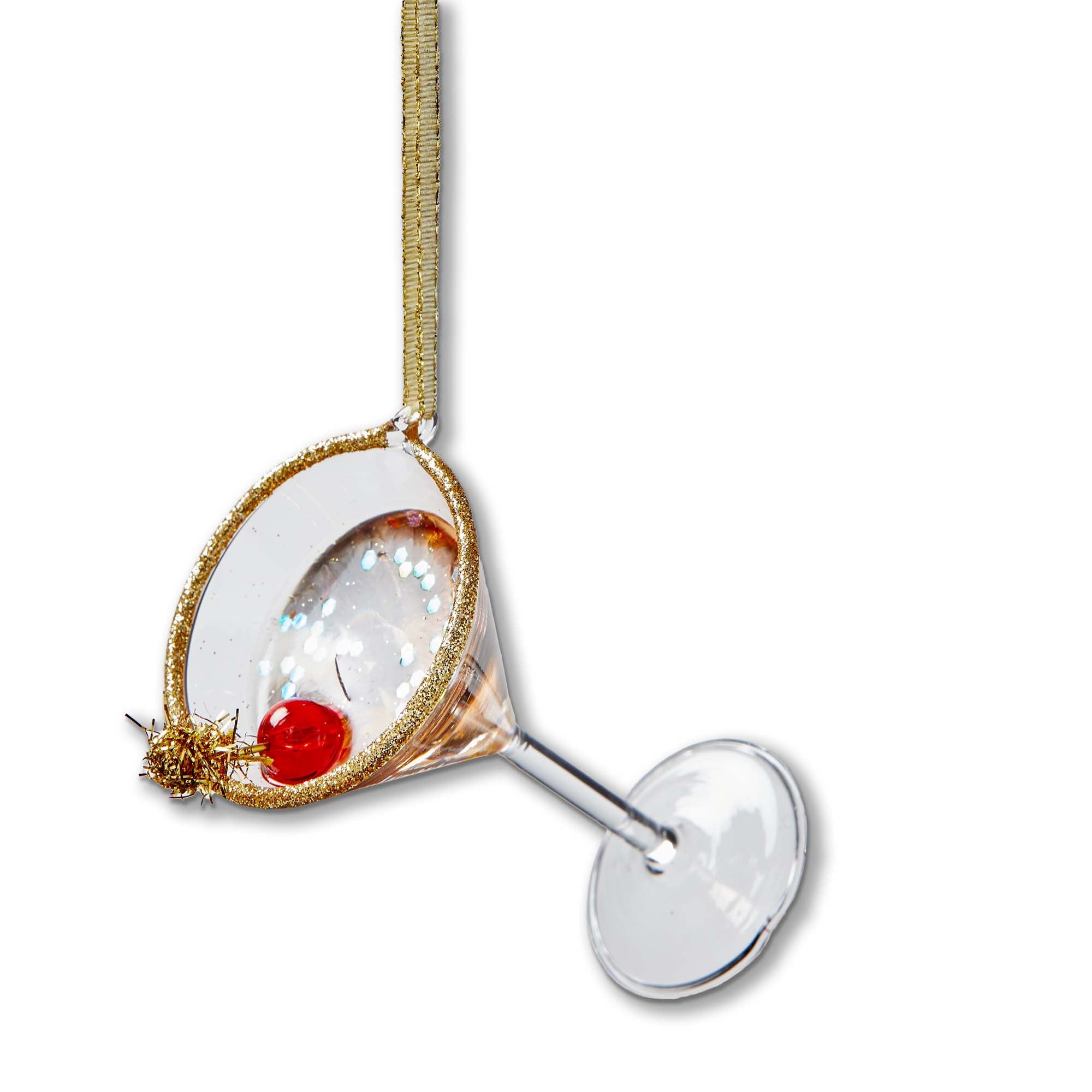 Cosmo Cocktail Glass Ornament