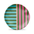 CABANA STRIPE MELAMINE APP PLATE