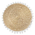 POMPOM PLACEMAT WHITE MULTI