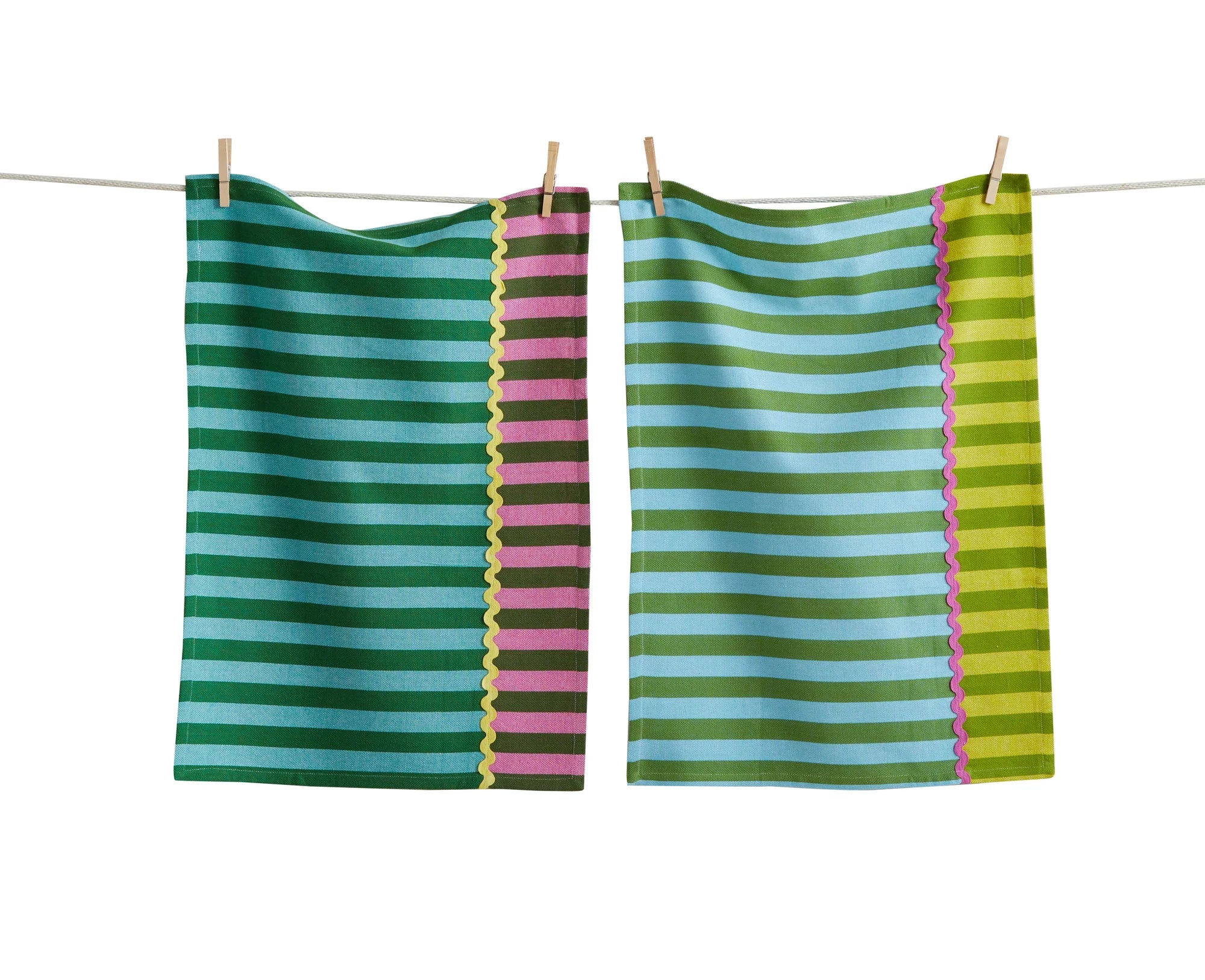 CABANA STRIPE DISHTOWEL SET OF 2