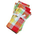 FRESH PICK PLAID NAPKIN SET OF 4