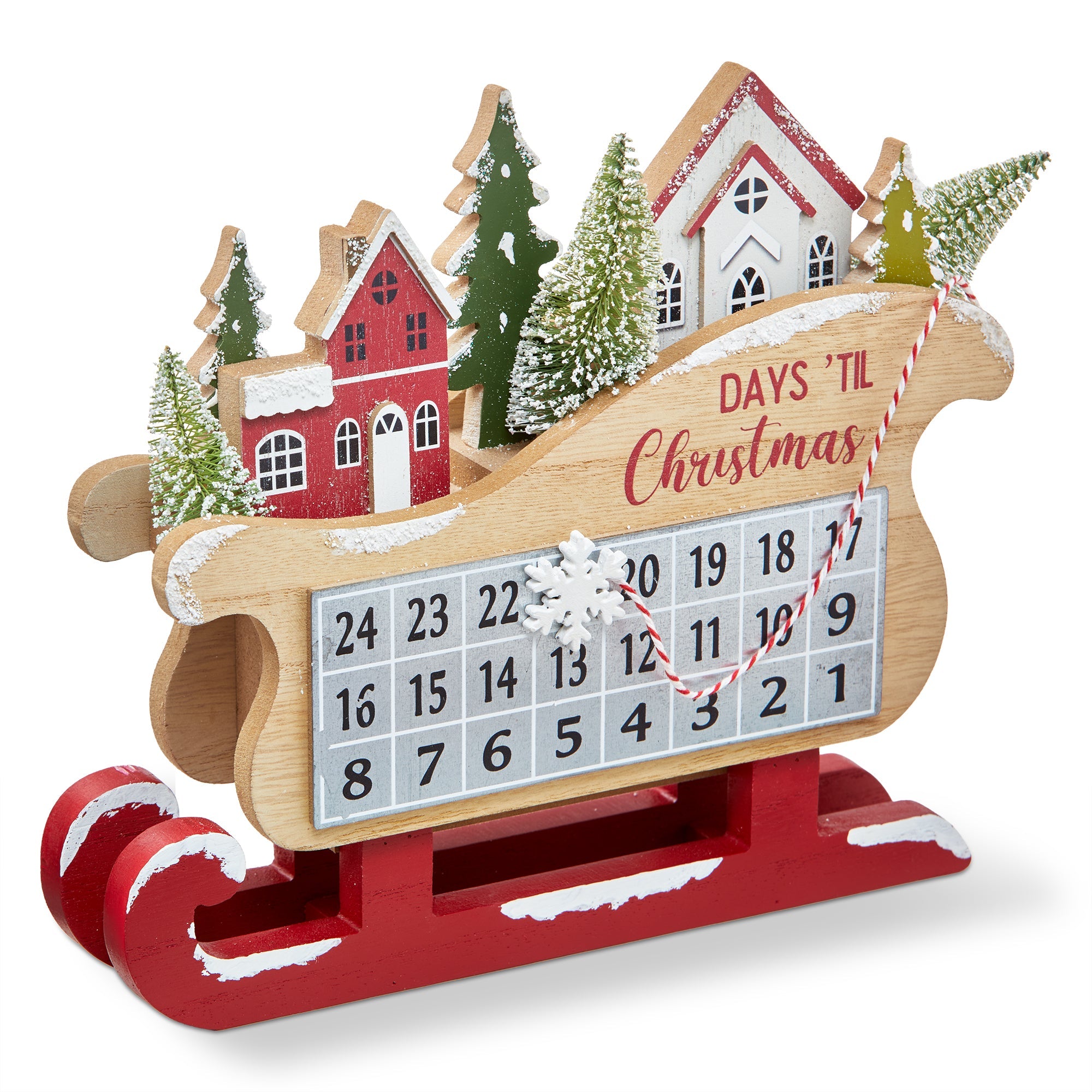 Christmas Sleigh Countdown Calendar