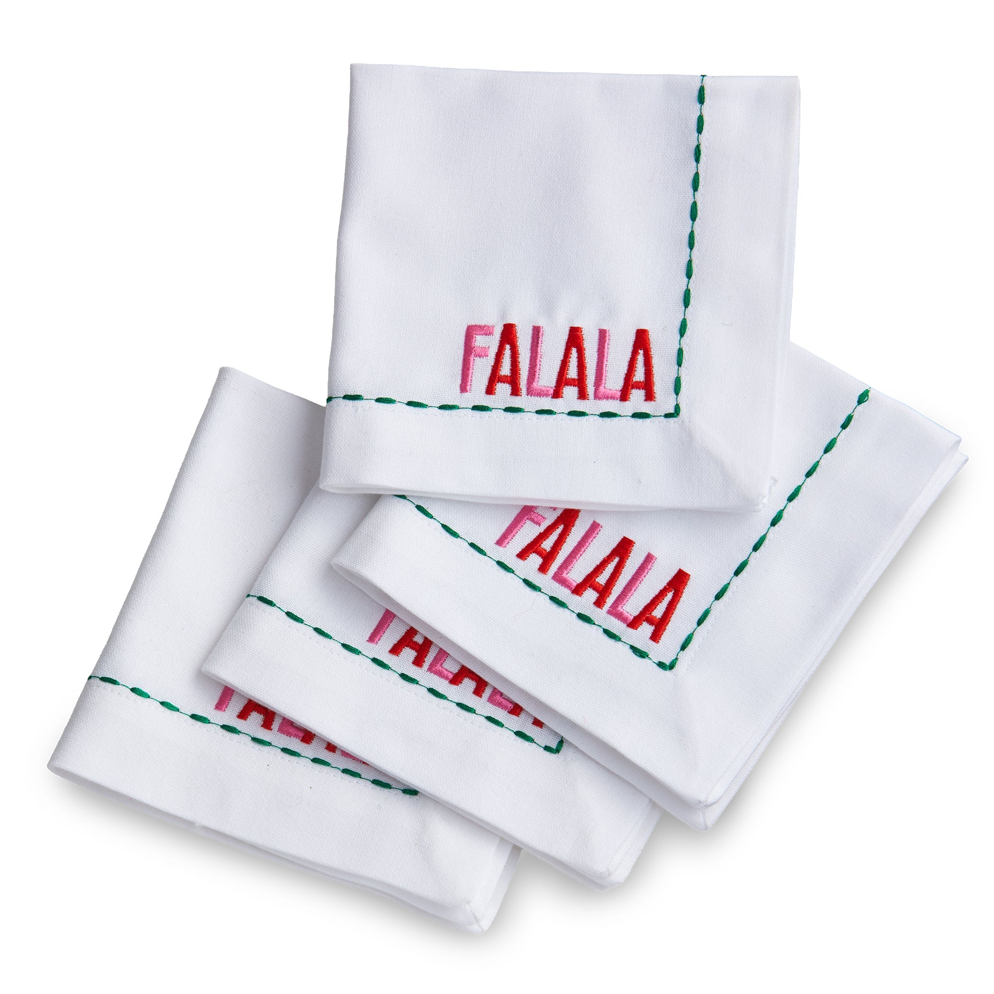 Falala Cocktail Napkin S/4