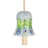 Palm Beach Garden Bell, Glass, Mosaic Peacock Bell