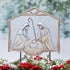 Nativity Garden Stake, Metal 24"H