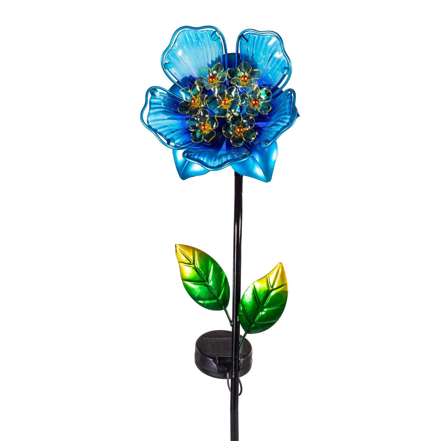 Colorful Flower Solar Garden Stakes