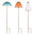 Whimsy Mushroom Metal Garden Stake