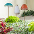 Whimsy Mushroom Metal Garden Stake