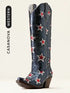 Ariat Casanova RED WHITE AND BLUE Star X Toe Western Boot