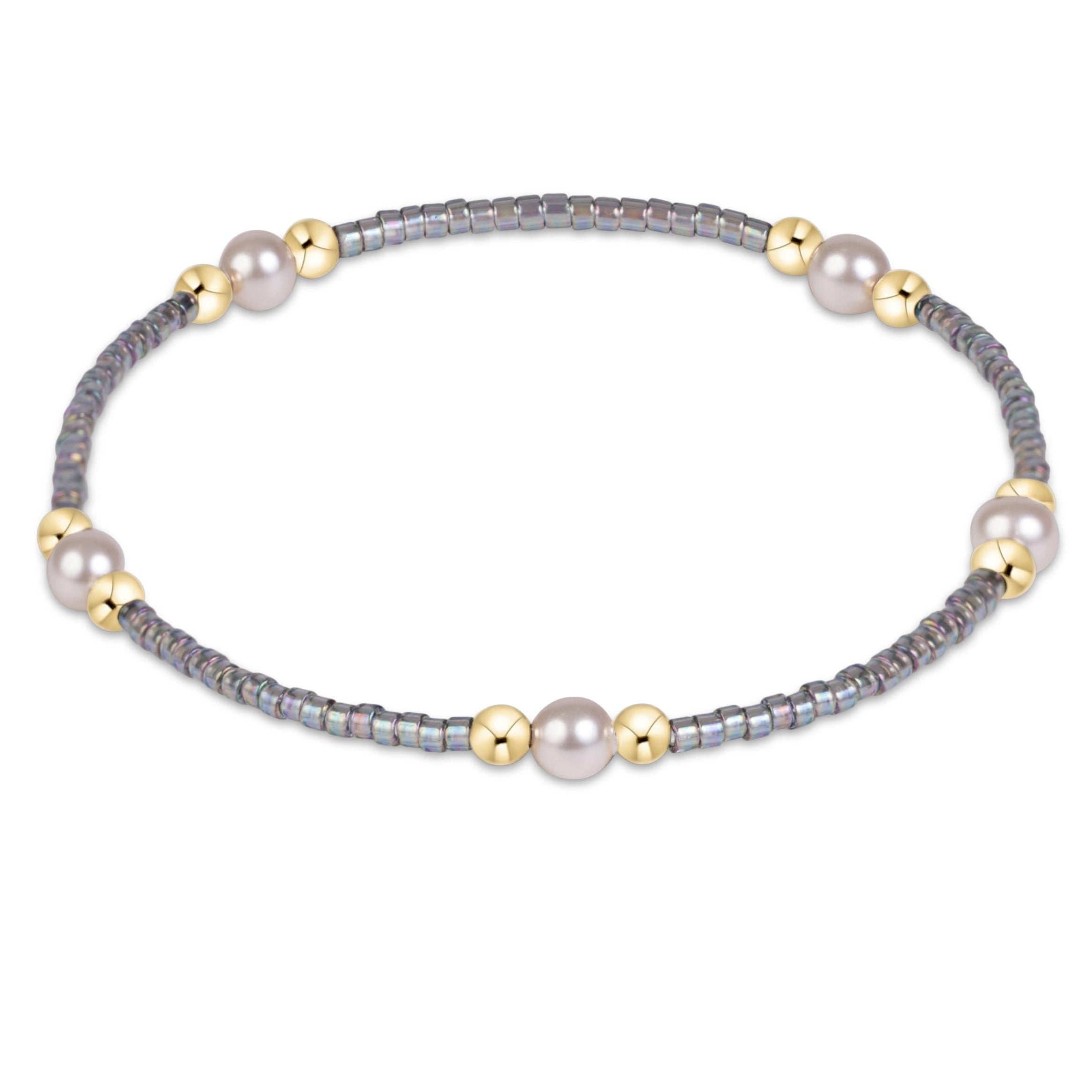 enewton Hope Purpose Pearl bracelet in Morning Mist