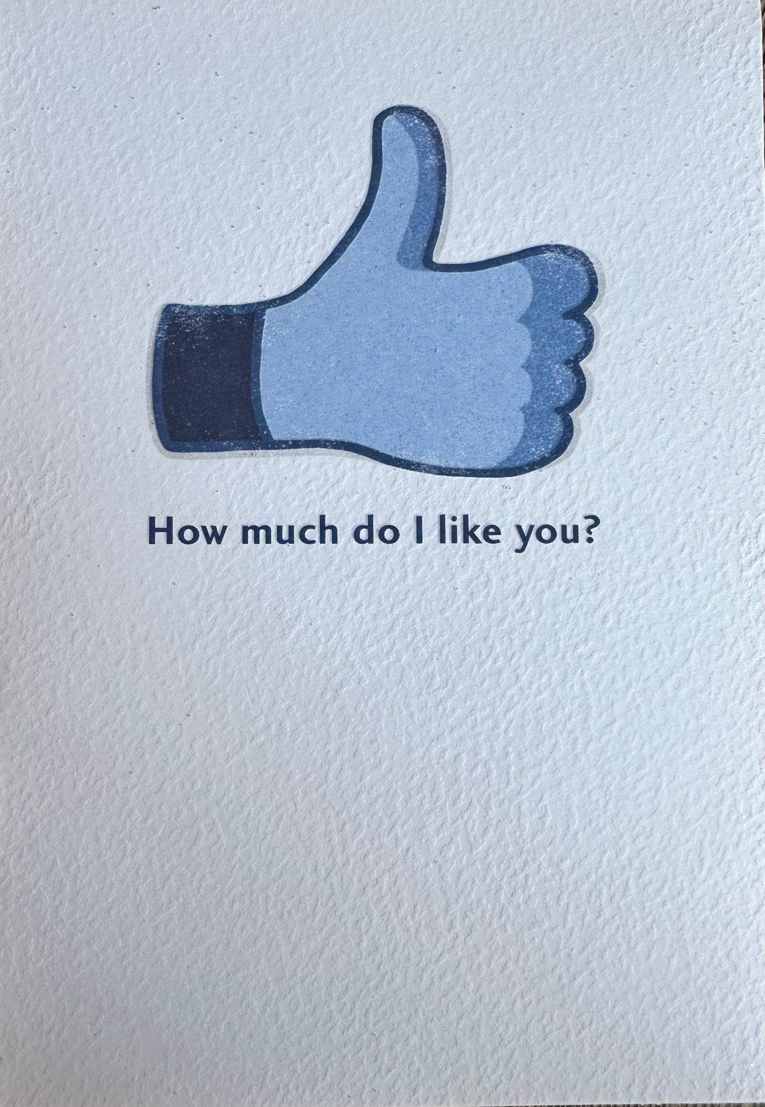 THUMBS UP CARD - A. Dodson's