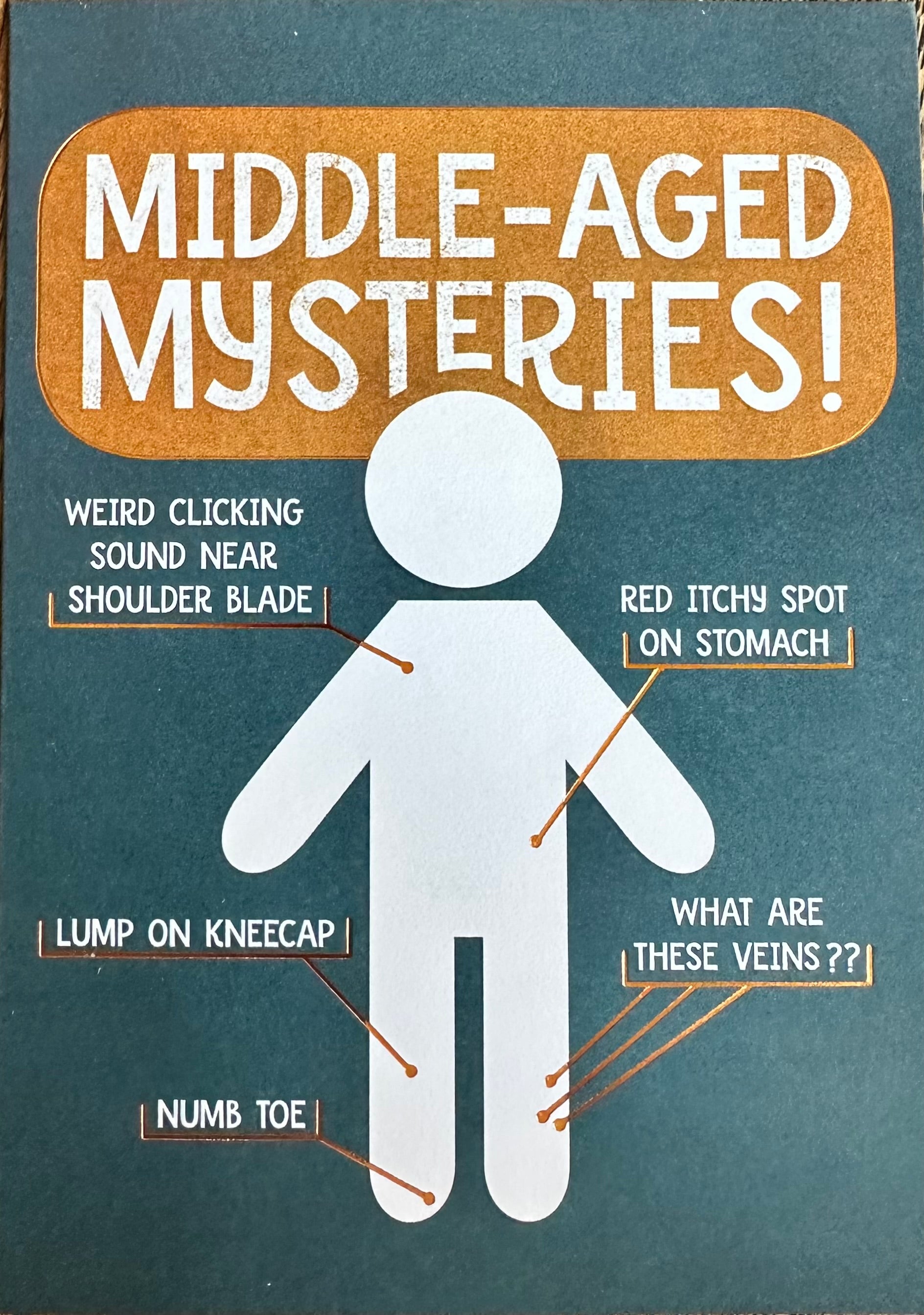 MIDDLE-AGED MYSTERIES CARD - A. Dodson's