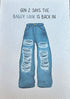 BAGGY JEANS CARD - A. Dodson's