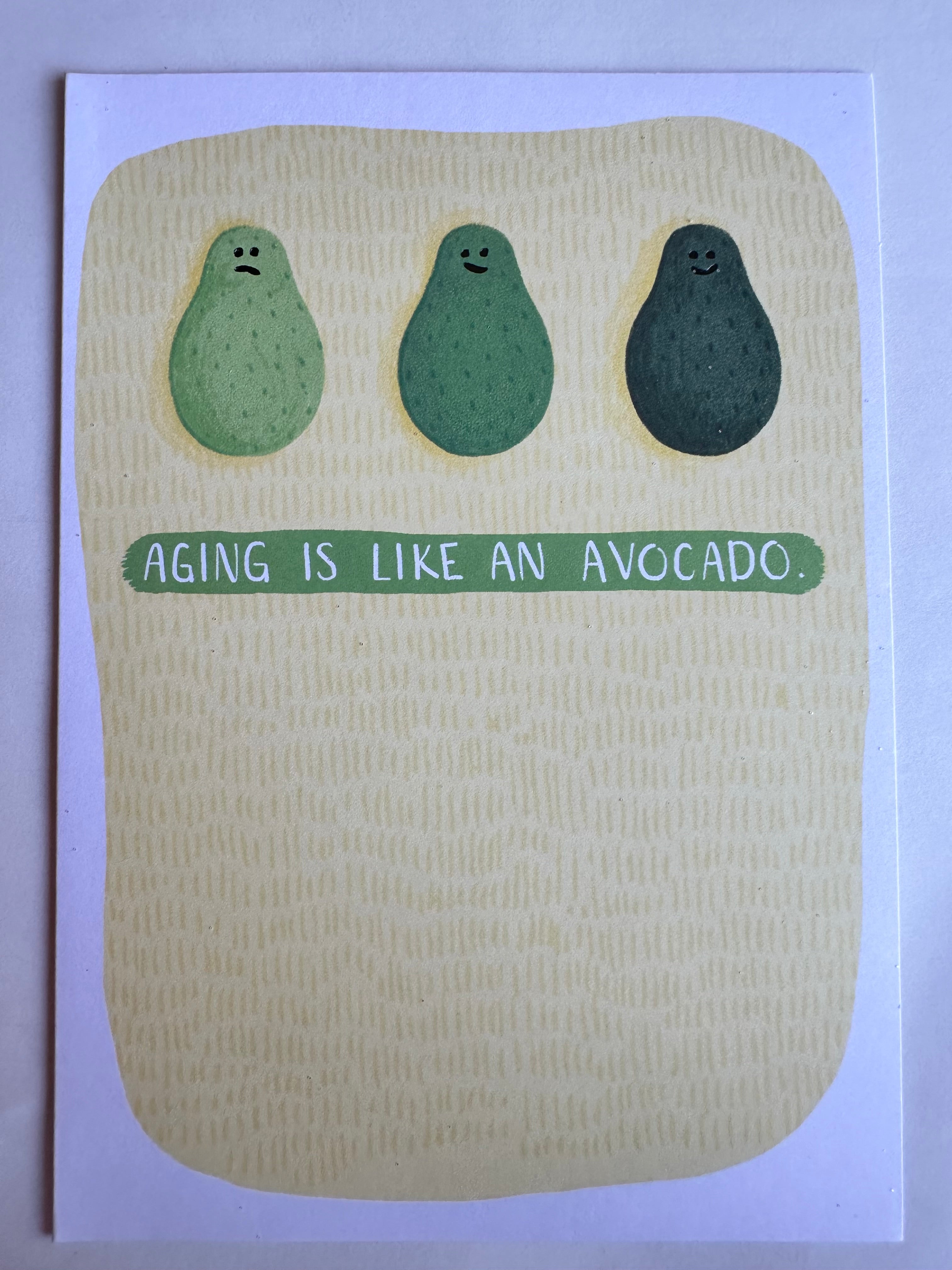 AVOCADO CARD - A. Dodson's