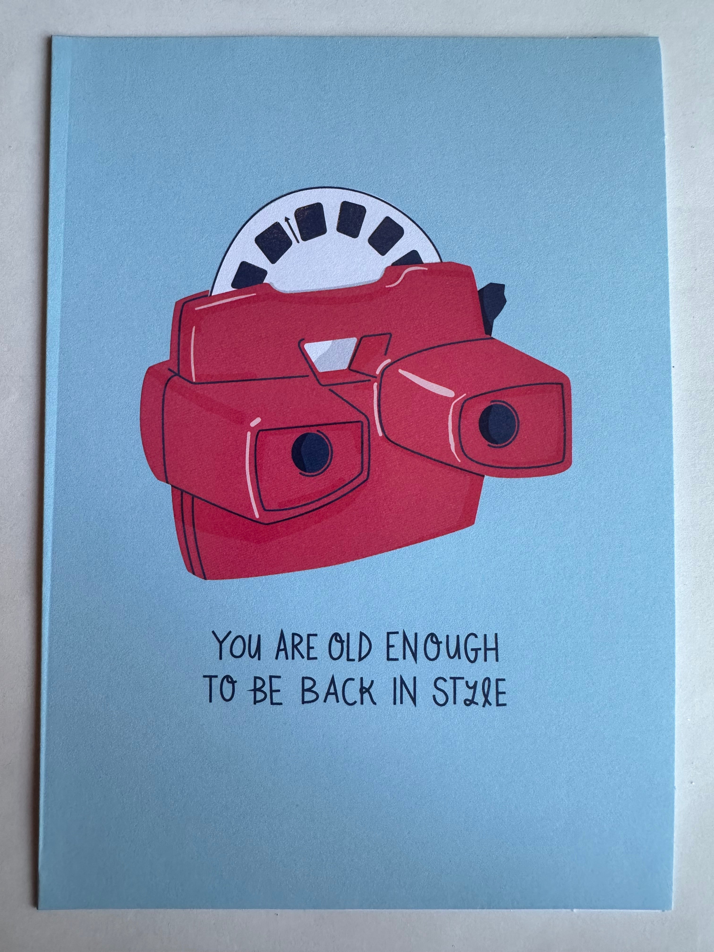 BACK IN STYLE CARD - A. Dodson's