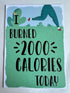 2000 CALORIES CARD - A. Dodson's