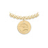 enewton eCollegiate Extends Classic Gold 3mm bracelet with the Georgia Southern disc