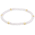 White enewton gameday flirty presence bracelet