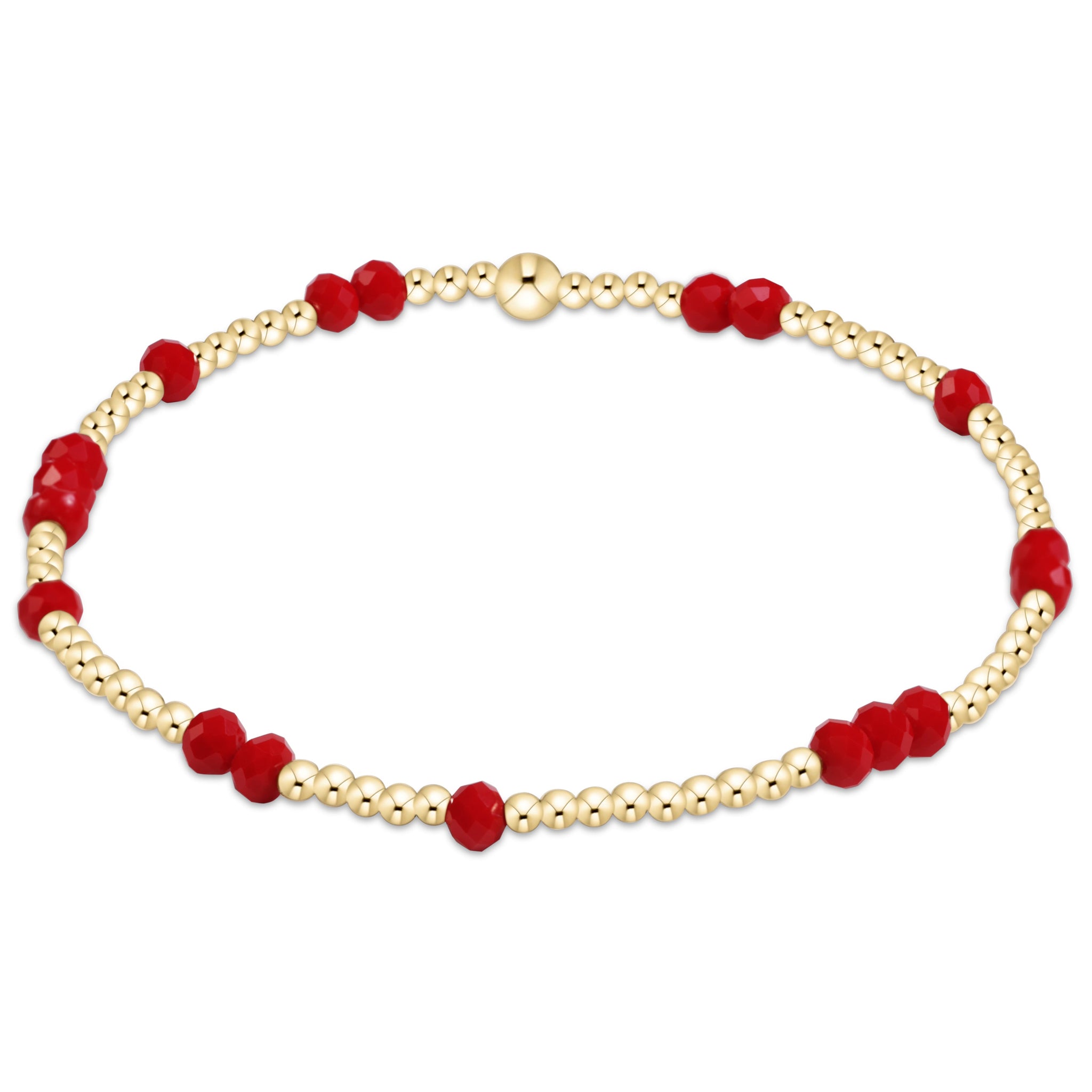Red enewton gameday flirty hope unwritten bracelet