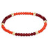 Bright Orange & Maroon enewton gameday flirty presence bracelet