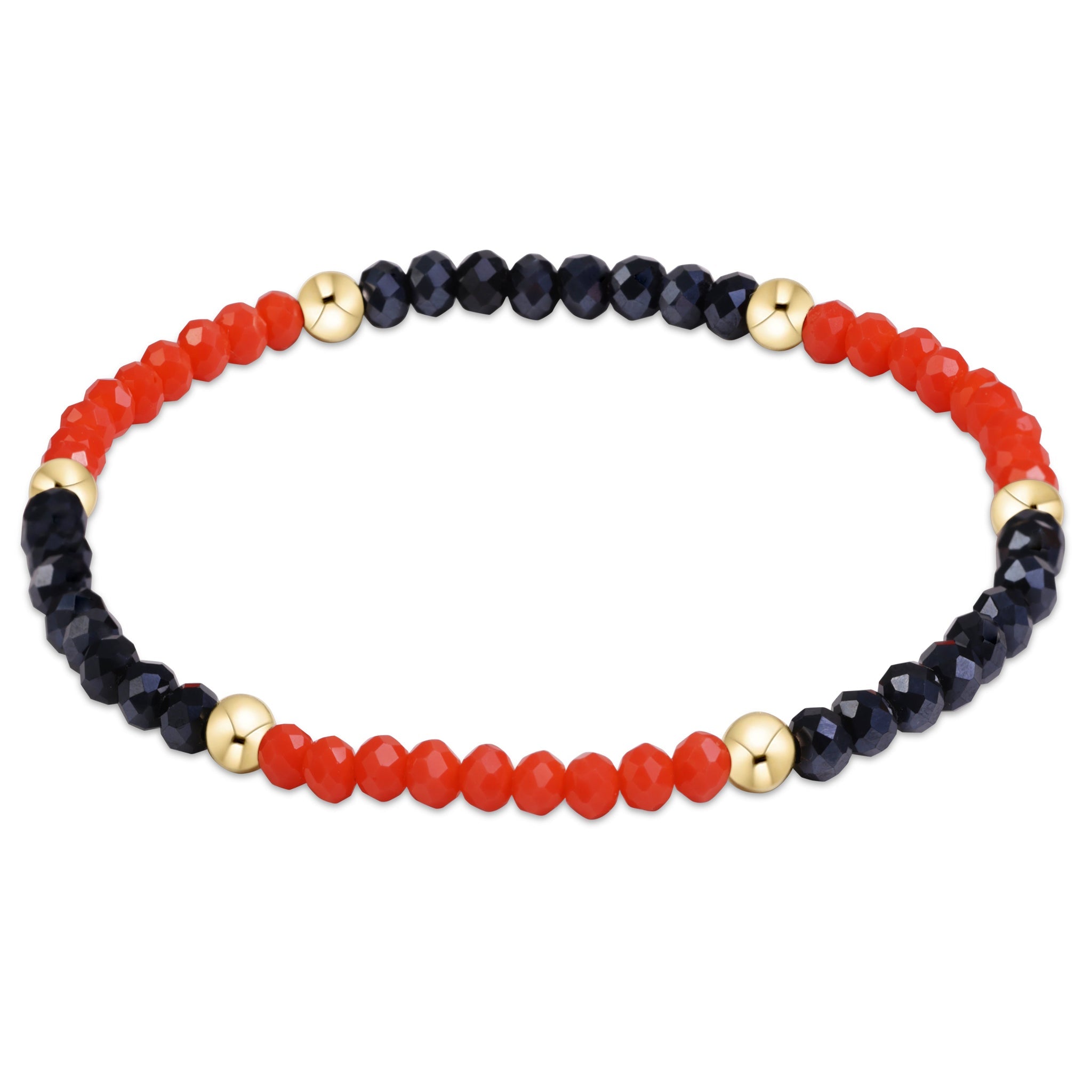 Bright Orange & Navy enewton gameday flirty presence bracelet