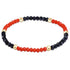 Bright Orange & Navy enewton gameday flirty presence bracelet