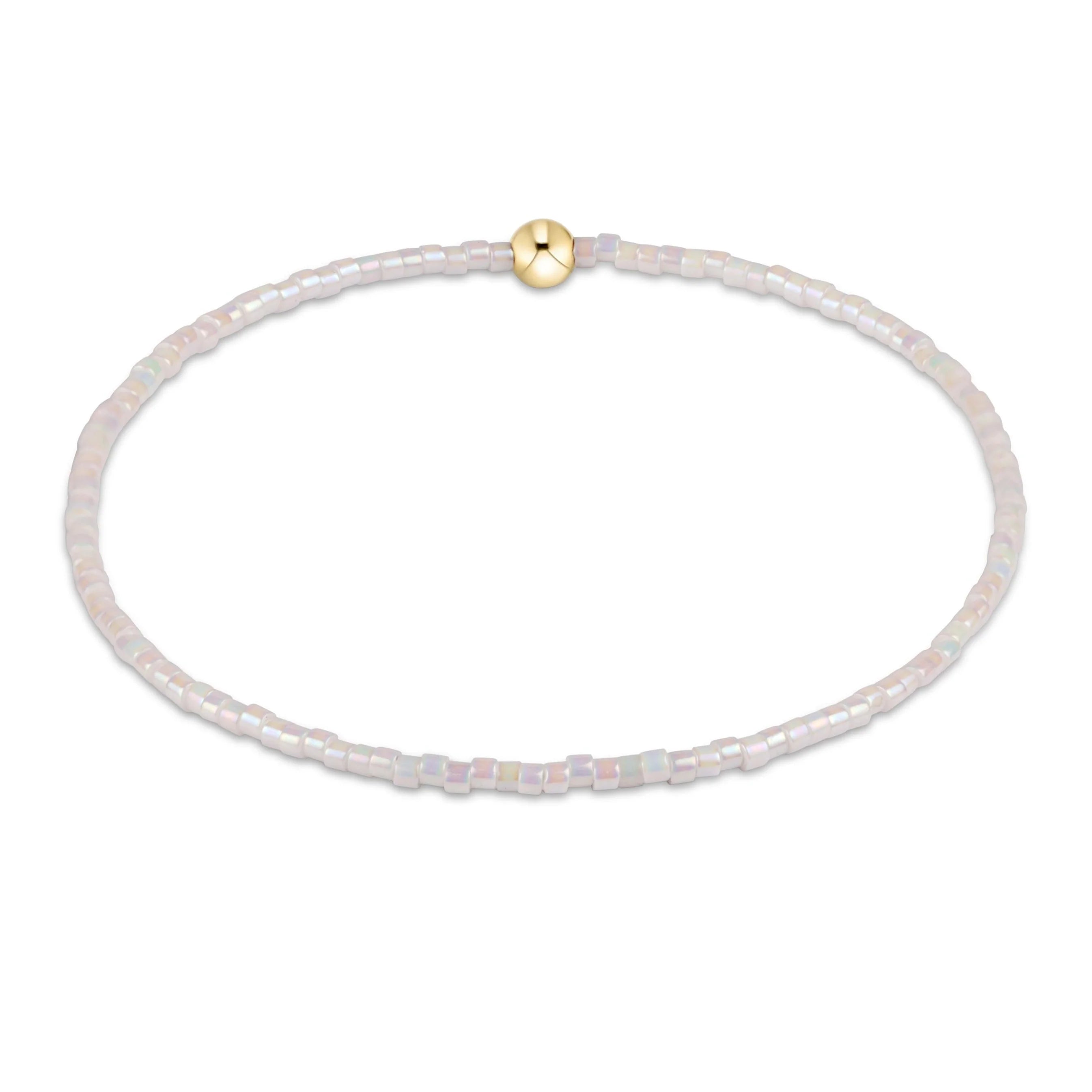 hope classic bracelet - white by enewton
