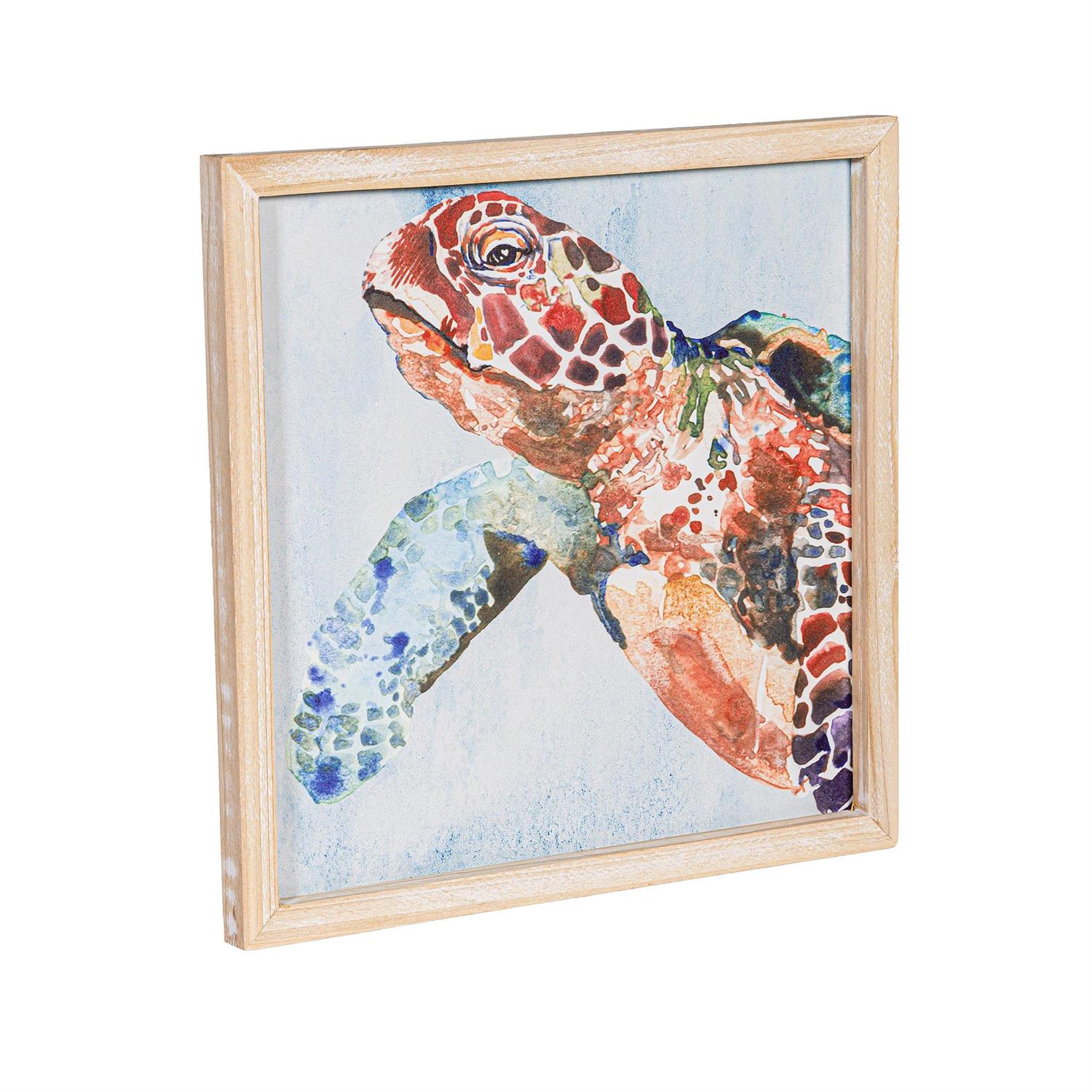 Blue Coastal Indoor Wall Decor, Wood, Sea Creatures