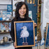 Metal & Wood Seagull Wall Decor