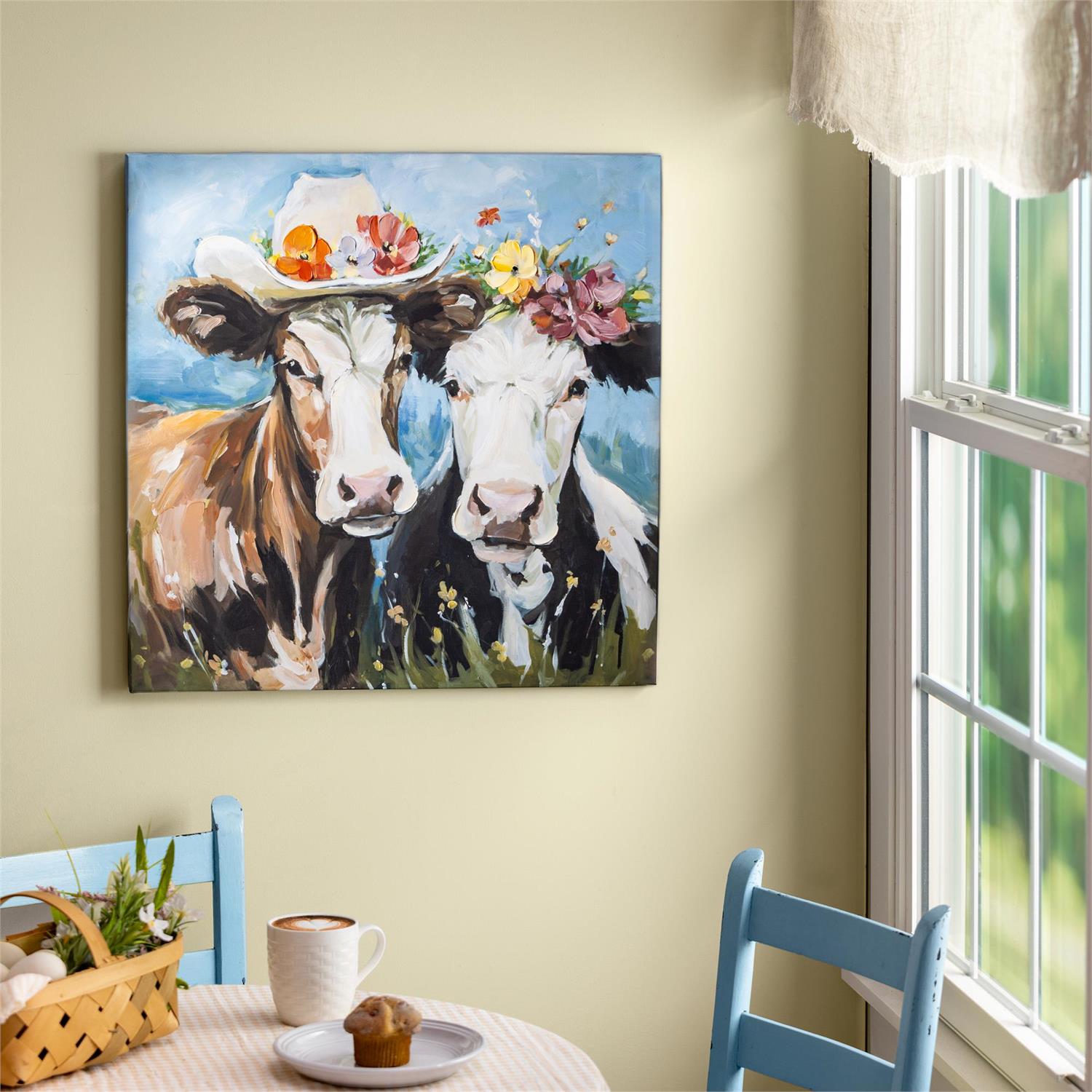 Cow Couple Wall Decor