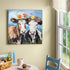 Cow Couple Wall Decor