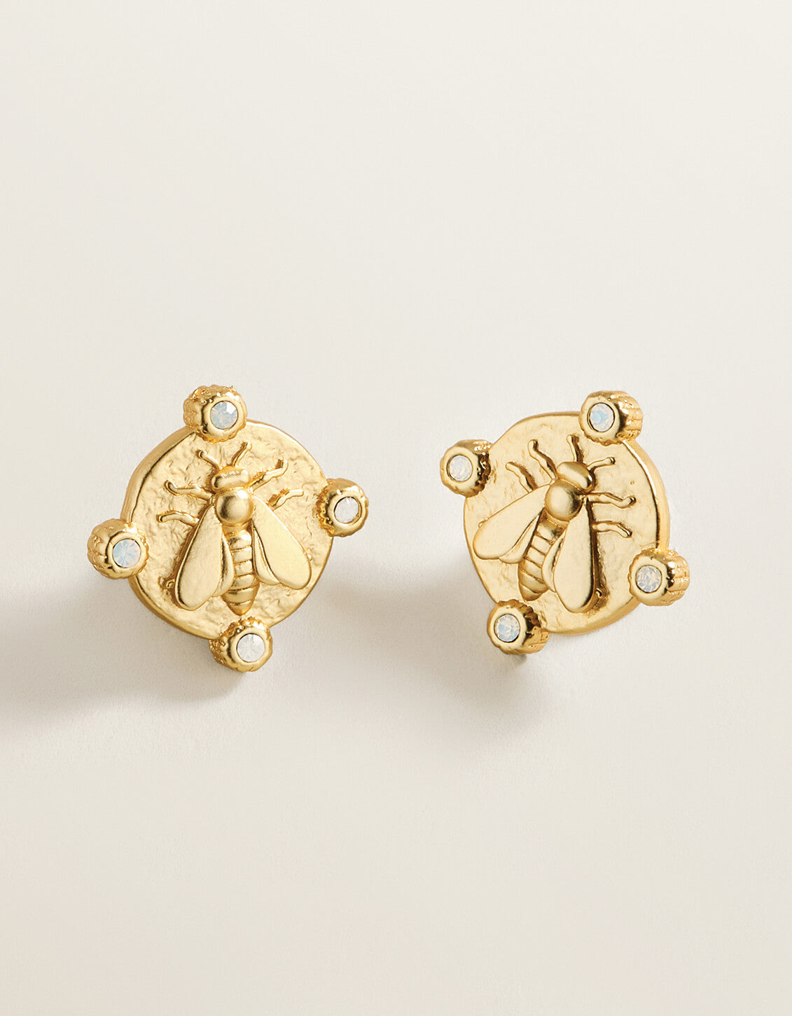Spartina Curious Bee Stud Earrings Gold by Spartina 449