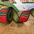 John Mark Royal Stewart Plaid Wired Ribbon - Olive Back, 2.5" x 10 yd
