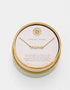 SpartinaS LV Necklace 18" Thanks Mama/Script Gold