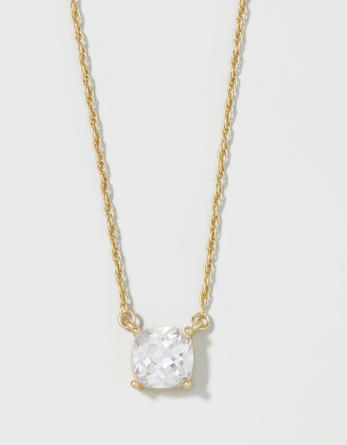 Spartina SLV Shine Necklace 18" Brilliant/Cushion Gold by Spartina 449