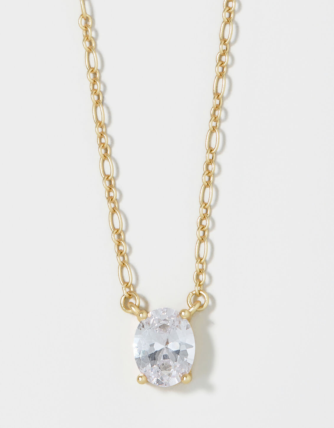 Spartina SLV Shine Necklace 18" Inspiring/Oval Gold by Spartina 449