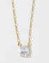 Spartina SLV Shine Necklace 18" Inspiring/Oval Gold by Spartina 449