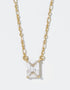Spartina SLV Shine Necklace 18" Amazing/Emerald Gold by Spartina 449
