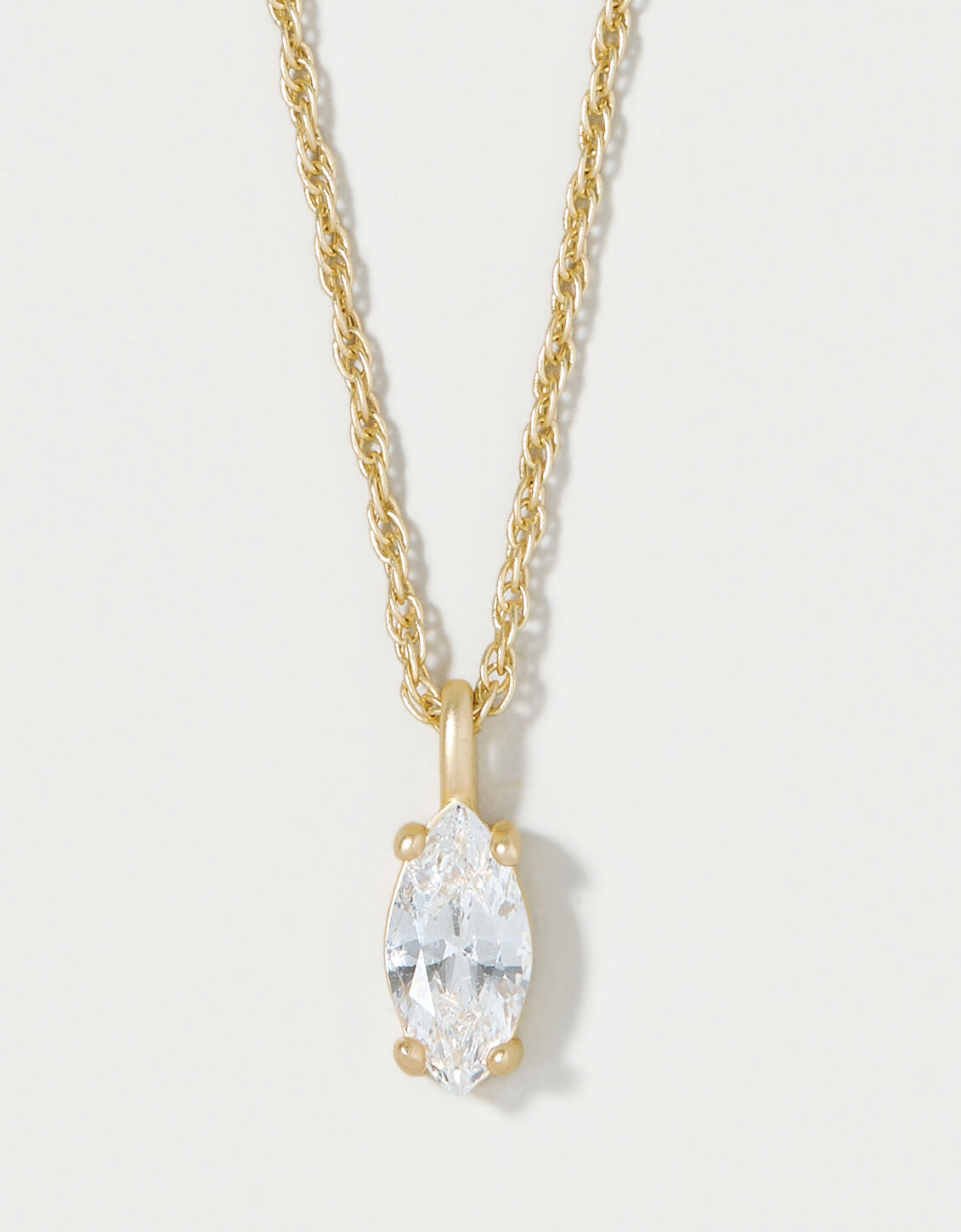 Spartina SLV Shine Necklace 18" Fantastic/Marquise Gold by Spartina 449