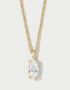 Spartina SLV Shine Necklace 18" Fantastic/Marquise Gold by Spartina 449
